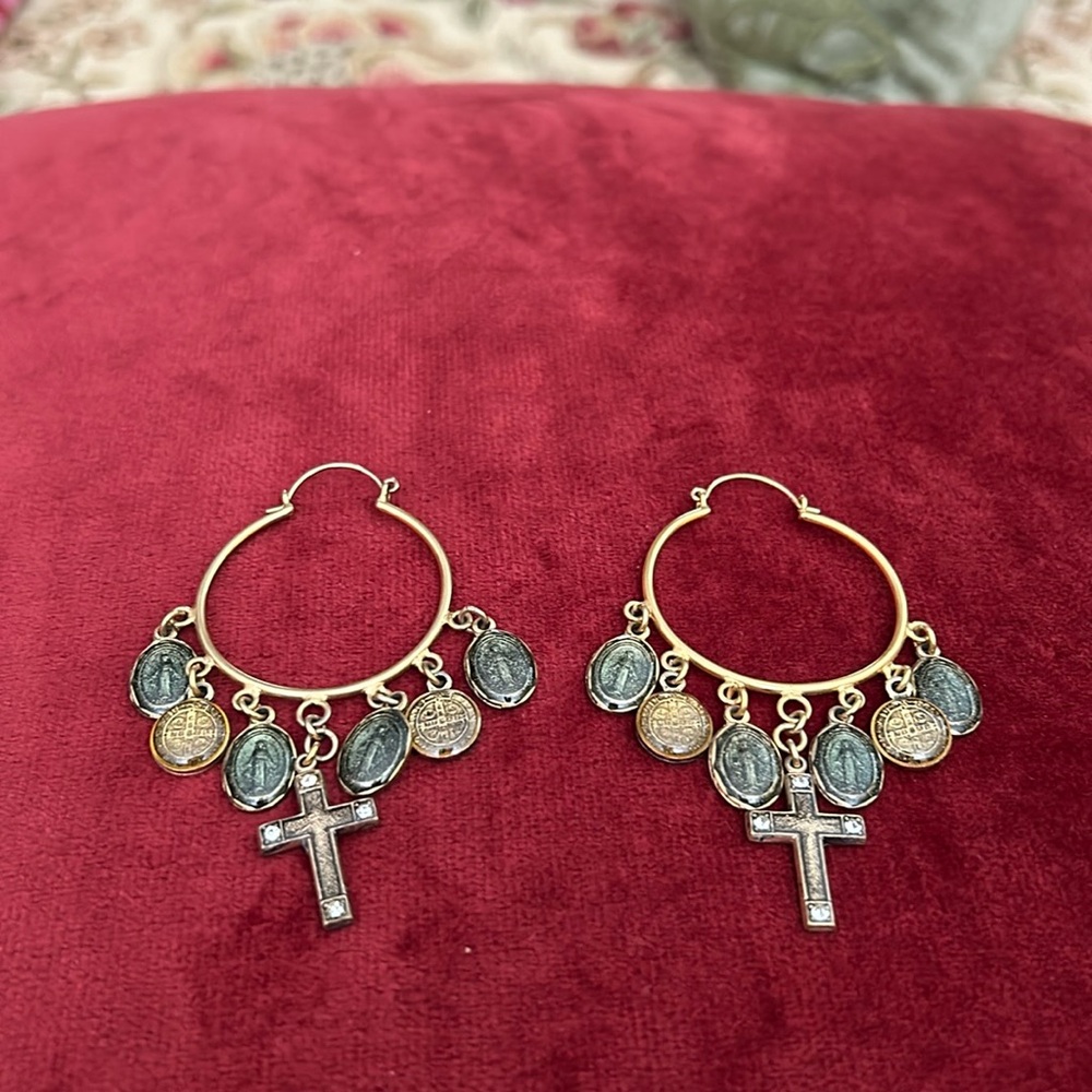 Virgins Saints and Angels earrings!